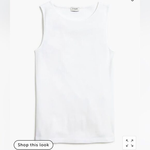 J. Crew Shell tank top - Picture 1 of 9